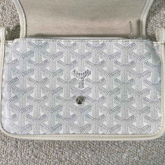 Authentic Goyard Goyradine Coated Canvas Plumet Bag - Picture 7 of 16